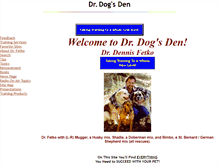 Tablet Screenshot of drdog.com